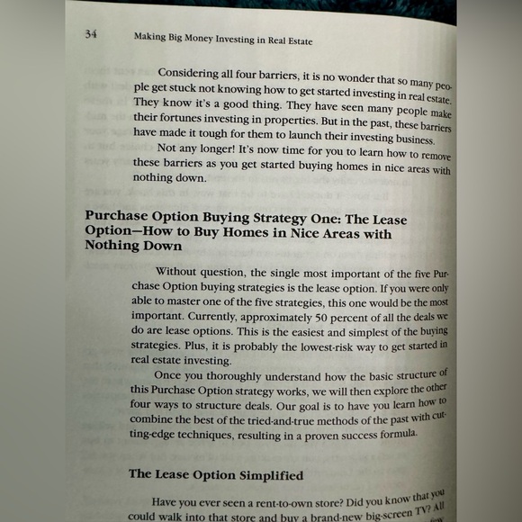 Making Big Money Investing in Real Estate W/O Bank or Rehab Projects Paper Back - Picture 10 of 12